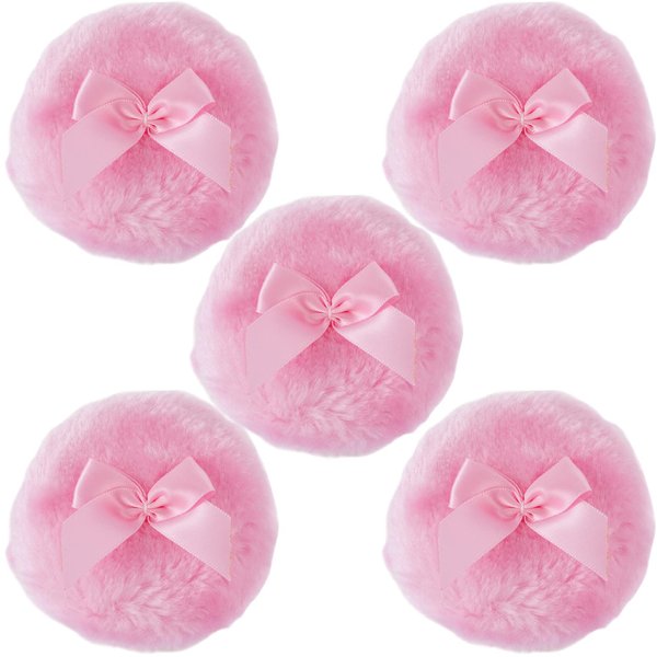 * PAGOW 5pcs Body Powder Puff