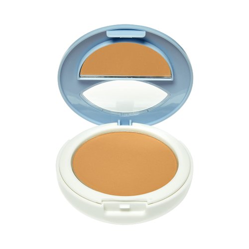 Ruby Kisses No More Blemish Face Powder with Salicylic Acid Korean Makeup Matte Finish Full Coverage Pressed Powder (Toffee)