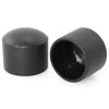 SQXBK Foosball End Cap 30PCS 15.8mm Black Foosball Table Rod Safety Rubber End Caps Flexible Pipe Post Rubber Cover Tip Protectors