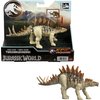Mattel Jurassic World Strike Attack Tuojiangosaurus Dinosaur Toy with Single Strike Action, Movable Joints, Action Figure with Physical & Digital Play