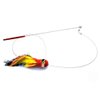 Cat Toy Wand with KatFly® Parrot Teaser - Red