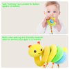 FPVERA Car Seat Toys for Babies 0-6 Months Upgraded Version Spiral Car Seat & Stroller Activity Toy, Soft Plush Hanging Toys with Rattles, Best Gift for Ages 0 and Up