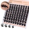 Fluffy Lash Clusters 5D Volume Lashes Clusters 10-16mm Cluster Eyelash Extensions Wispy DIY Individual Lashes Extension Soft False Eyelashes Clusters by ALPHONSE