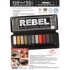 BYS Rebel Eyeshadow Palette, 12 Color Collection in Tin Kit with Mirror - Highly Pigmented Matte & Metallic Shades