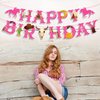 Cowgirl Themed Party Decorations Cowgirl Happy Birthday Banner, Western Cowboy Party Cowgirl Birthday Banner for Horse Birthday Party, Baby Shower, Western Cowgirl Birthday Party Supplies