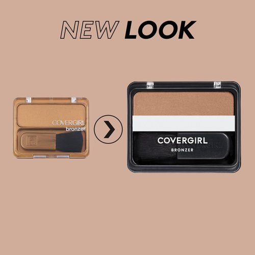 COVERGIRL Cheekers Blendable Powder Bronzer Golden Tan, .12 oz (packaging may vary)
