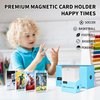 JODSSXI 35PT One Touch Magnetic Card Holder, Protect & Display Your Collection,Easy Access, Pack 5