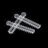 Angzhili Transparent Dental Orthodontic Ligature Ties for Braces Rubber Bands Braces O Rings for Bracket 1040 Pcs