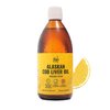 On Target Living Alaskan Cod Liver Oil Liquid | Organic Lemon Flavor 16.67 oz | Line Caught in The USA | Naturally Occurring Vitamin D | Rich in Omega 3 DHA/EPA | Non-GMO Project Certified |
