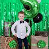 Green Foil Fringe Curtain 3.3×8.3FT 2 Packs, Metallic Tinsel Curtains Party Streamers for Birthday Graduation Baby Shower Decoration (2pcs,3.3FT×8.3FT, Green)