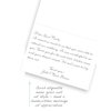 Hortense B. Hewitt 50-Count Kraft Natural and Gold Thank You Note Cards, 4.8 x 3.3-Inches