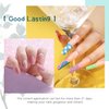 JODSONE 23 PCS Gel Nail Polish Kit with U V Light Popular Color with Durable Base Coat Matte Glossy Top Coat