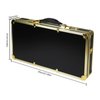 Gdrasuya10 Professional Barber Case Stylist Tool Box Organizer Portable Barber Carrying Case Salon Barber Case Traveling Case With Handle and Numlock for Clippers Trimmers Scissors Combs Tools