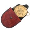 NauticalMart A Father is Neither an Anchor Engraved Compass Best Gift for Dad, Dad's Birthday Gifts, Father's Day Compass with Case