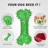 QWKNY Durable Dog Chew Toy for Small Dogs - Spiked Bone Design, Dental Care Anxiety Relief, Interactive Chewing Exercise, Safe for Puppies Small Breeds, Teething and Gum Massaging