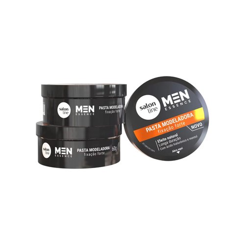 Salon Line - Linha Men (Essence) - Pasta Modeladora Forte 60 Gr - (Men (Essence) - Strong Fix Styling Paste Net 2.1 Oz)