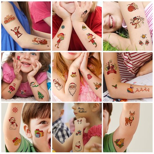 MECOLOUR Printable Temporary Tattoo Paper 8.5"X11"-5 Sets for Inkjet printer DIY Image Transfer Decal Paper for Skin, For Halloween, Celebrate Festivals, Parties, Birthday Bashes,New Year