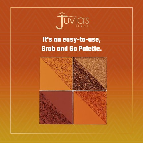 Juvia's Place Rebel Quad Honey Eyeshadow Palette - Shades of 4, Professional Eye Makeup, Pigmented Eyeshadow Palette, Makeup Palette for Eye Color & Shine, Pressed Eyeshadow Cosmetics