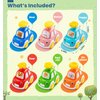 Press and Go Car Toys for Toddlers 1-3, 6 Pack Animal Baby Car Toys for 1 2 Year Old Boy, Push Go Friction Vehicle Toys for Infants 6-9-12-18 Months, One First Birthday Gifts for Boys Girls