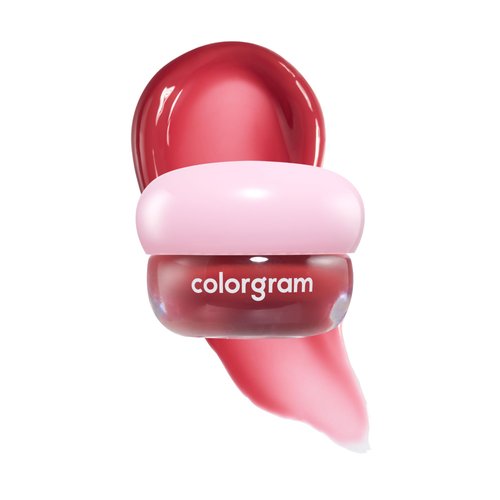 COLORGRAM TINTIN DORY LIP JAM 07 FIG JAM | Tinted Lip Jam, Hydrating & Plumping Lip Balm with Lightweight, Non-Sticky Formula | Clear Radiance & Semi-Transparent Color