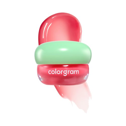 COLORGRAM Tintin Dory Lip Jam 03 Peach Jam | Tinted Lip Jam, Hydrating & Plumping Lip Balm with Lightweight, Non-Sticky Formula | Clear Radiance & Semi-Transparent Color
