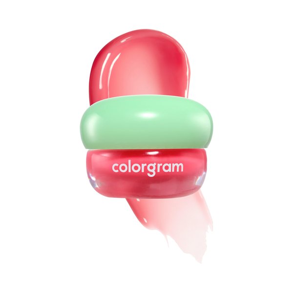 COLORGRAM Tintin Dory Lip Jam 03 Peach Jam | Tinted Lip Jam, Hydrating & Plumping Lip Balm with Lightweight, Non-Sticky Formula | Clear Radiance & Semi-Transparent Color