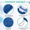 8 Pcs Soap Saver Pouch Body Scrubber Exfoliator and Soap Holder Loofah Soap Savers for Bar Soap Wash Soap Cover Soap Bag with Rope Exfoliating Sponge for Bath Shower Travel Face Hand Women, 8 Colors