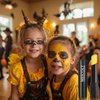 MEICOLY Yellow Face Body Paint Stick,Face Paint for Halloween SFX Lion Tiger Cosplay Makeup,Face Painting for Adults Kids,Yellow Eye Black Stick Eye Paint for Baseball/Softball/Football/Lacrosse