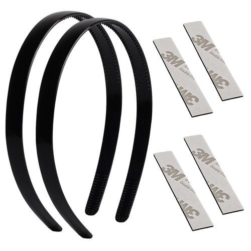 SONSIL Graduation Cap Headband with two strong adhesive strips, Graduation Cap hair band Secures Your Graduation Cap in Place Also Can Protect your Hairstyle in Order.