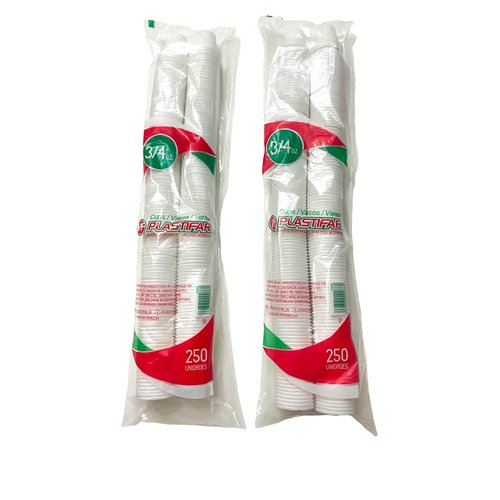 Mini disposable Cuban Style and espresso coffee cups 3/4 oz. Pack of 500