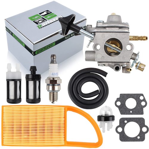 partszen Carburetor for Stihl BR500 BR550 Backpack Leaf Blower Parts for Zama C1Q-S183 with Air Filter Fuel Line Carb Tune Up Kit