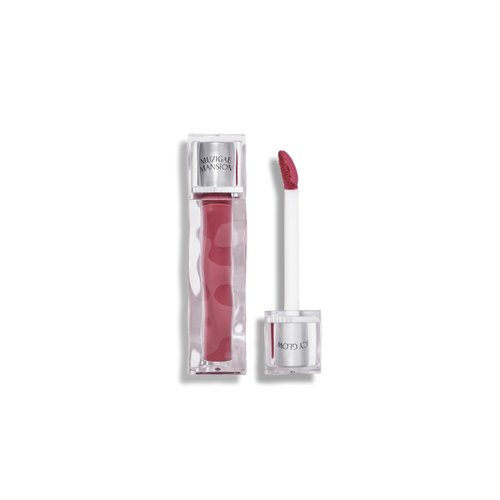 MUZIGAE MANSION Icy Glow Lip Tint – (Vegan Collagen), Long Lasting, (No-Stain), Hydrating Gloss, Matte Finish, (K-Beauty) Makeup, Red & Tinted Shades (04 DIVINE, 0.18 Fl oz)