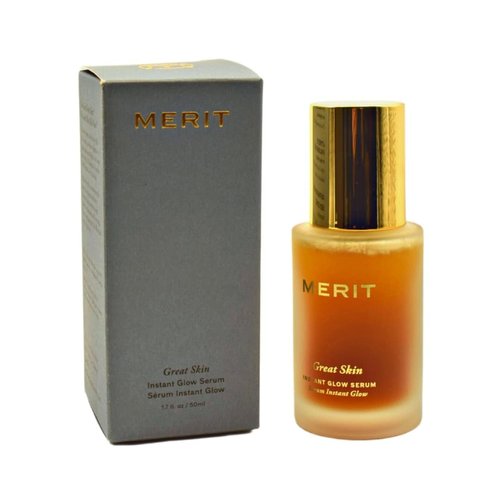 M Great Skin Instant Glow Serum with Niacinamide and Hyaluronic Acid (1.69 oz / 50 ml) + Bonus Acne Patch (36 Pieces) Tea Tree Oil Facial Water Gel