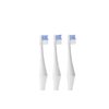 Smileactives Vibrite Sonic Electric Toothbrush Heads, 3 White/Blue Replacement Brush Heads with Firm Tip Bristles for Teeth Whitening and Cleaning, Helps Remove Plaque (Not Compatible w/Wave Version)