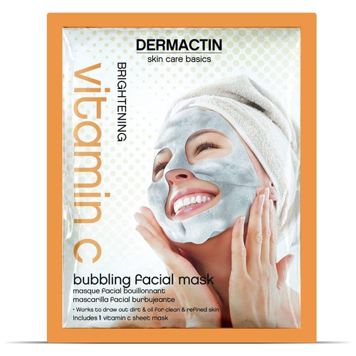 Dermactin Vitamin C Bubbling Facial Mask (Pack of 2)