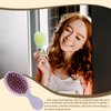 TKOnline 10 Pack Small Hair Brush Air Cushion Hairbrush Travel Detangling Brush Oval Scalp Massage Combs Mini Wet Hair Brush for Women Girls