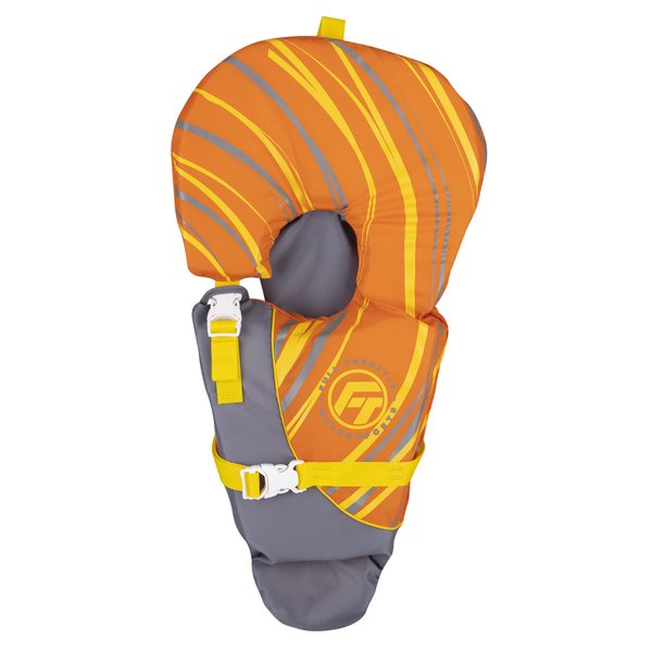 Full Throttle Infant Baby-Safe Life Jacket, Orange