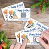 REWIDPARTY Colorful 60th Birthday Party Game Scratch Off Cards（32 PCS） Cheers to 60 Years Party Games Supplies Happy 60th Birthday Party Scratch Cards Funny Activity Holiday for Groups Raffle Tickets