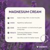Vigority Magnesium Cream for Sleep: Magnesium Lotion for Leg Cramps - Soothing Magnesium with Lavender, Vitamin E and Shea Butter - Safe for Kids & Pregnant Individuals - 4.23 oz