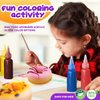 Insnug Paint Your Own Squishies Kit - Sensory Toys Squishy Painting Kit Stress Relief Squishies for Girl Kids Age 4 6 8 10 Slow Rising Squeeze Autism Toys Unicorn Gift Ice Cream Cake Milk Shake Donut