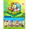 Lreyrous Exquisite Sponge Toy Building Block Box Set Series 1 Restaurant Building Blocks Birthday Gifts for Boys and Girl with Themed Characters for 14+ Teenagers & Adults