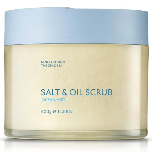 SEACRET Body Scrub - Salt &amp; Oil Body Exfoliator with Dead Sea Minerals and Essential Oils, Ocean ...