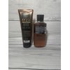 Bath & Body Works Mahogany Teakwood Men's 3-in-1 Hair, Face & Body Wash and Body Cream 2 Piece Set