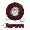 8" Non-Woven Airway Buffing Wheel,5/8'' Arbor Hole,/Coarse Polishing for Angle Grinder 2 PCS