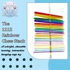 1112 Rainbow Stick Chewer Bird Toy – Colorful Hanging Shredding and Chewing Toy for Parrots, Conures, Cockatiels, and Budgies – Vibrant and Engaging Bird-Safe Toy – Made in USA by M&M Bird Toys