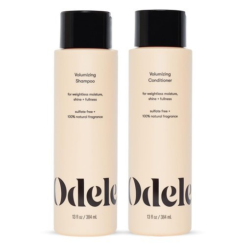 Odele Volumizing Sulfate-Free Shampoo & Conditioner Gift Set, Add Moisture, Shine, & Fullness for Straight or Wavy Hair Types, 13 Fl Oz Each (2-Pack)