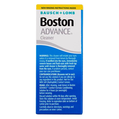 Contact Lens Solution by Boston Advance, for Gas Permeable Contact Lenses, 1 Fl Oz (Pack of 4)