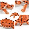 Bememo 16 Pcs Plastic Turtles Party Decorations Small Sea Turtles Toys Mini Realistic Plastic Ocean Animals Figures Bath Fake Tortoises Educational Toy for Birthday Party Gifts