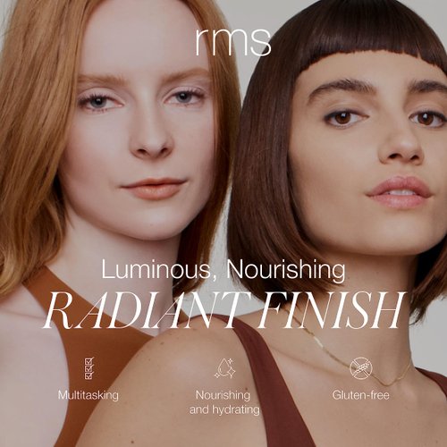 RMS Beauty Glow Quad Mini - Makeup Palette, Cream Highlighter Makeup, Blush Palette, Cheek Lip Tint, Highlight Makeup, Face Palette Makeup All in One