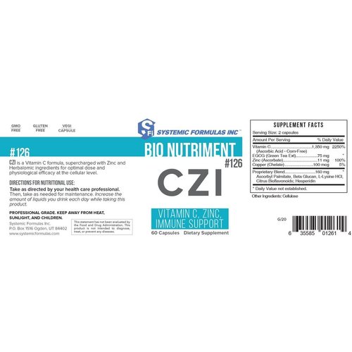 Systemic Formulas CTV Vitamin C #126